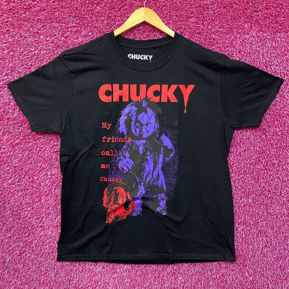 Chucky My Friends Call Me Chucky T-Shirt XL - Picture 1 of 4